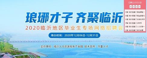 齐鲁人才：琅琊才子  齐聚临沂——2020临沂地区毕业生专场网络招聘会