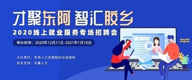 齐鲁人才：才聚东阿 智汇胶乡—2020线上就业服务专场招聘会