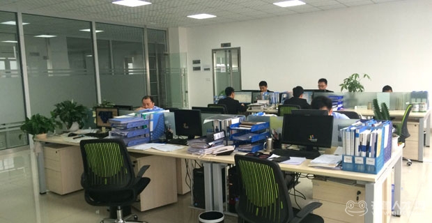 日照市小微财税代理记账中心工作环境办公室内景